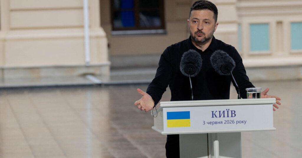 Ukraine Turns to Europe as U.S. Steps Back as Mediator in Peace Talks