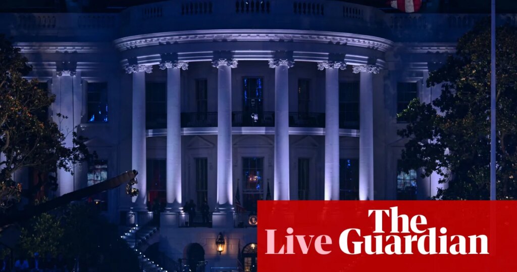 Donald Trump’s UFC fights at White House marred by smear aimed at Michelle Obama – US politics live | US news