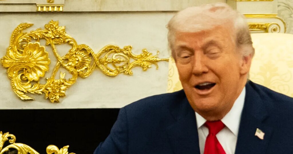 Trump’s Weird Oval Office ‘Super Glue’ Moment Detailed In New Book