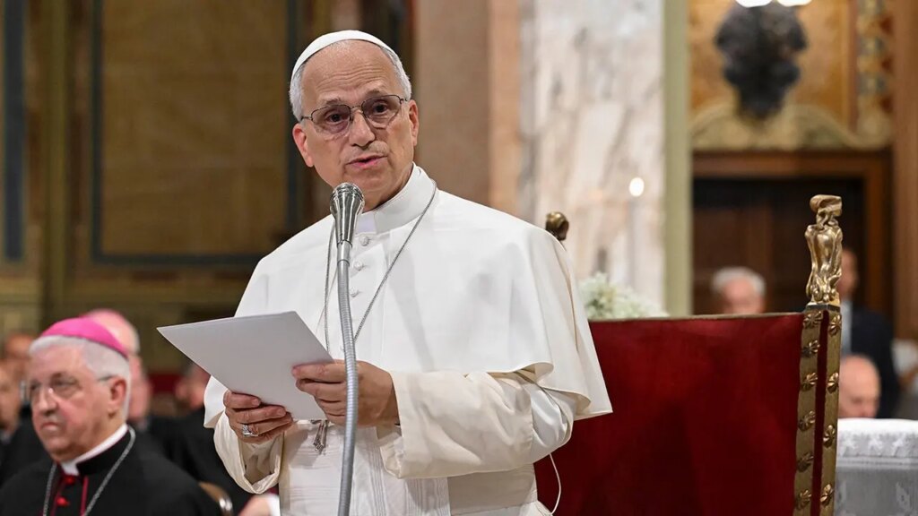 Pope Leo invokes patron saint of immigrants as friction with Trump intensifies