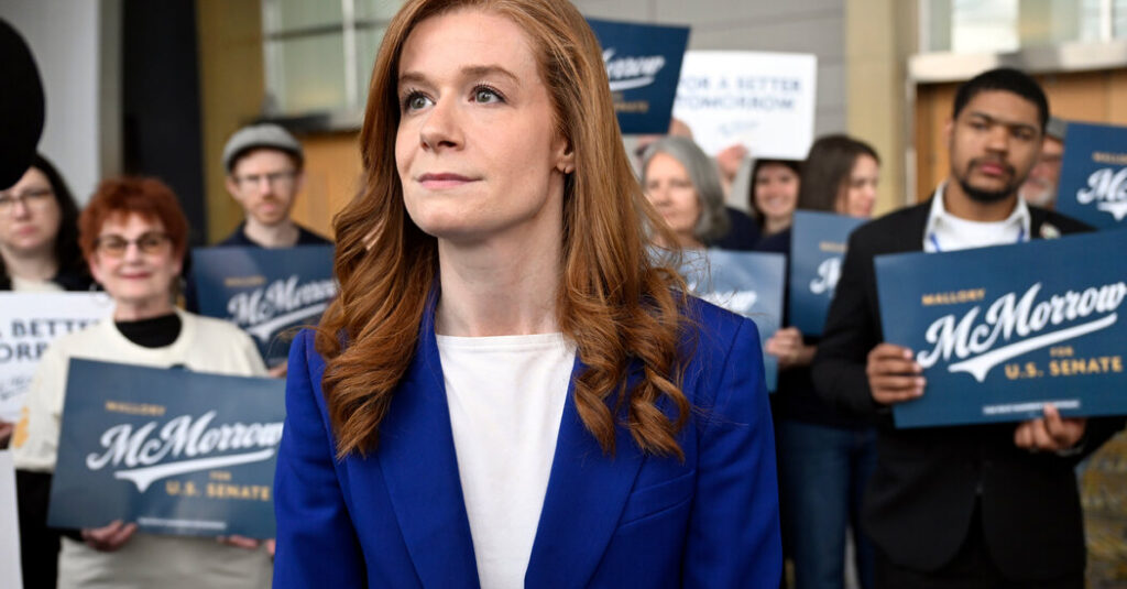 Mallory McMorrow Suspends Senate Bid in Democrats’ Heated Michigan Primary
