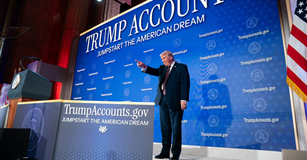 Many Children Don’t Have ‘Trump Accounts.’ Some Are Missing Out on $1,000.
