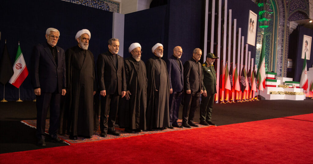 Momentary Unity at a Funeral Masks Deep Divisions Among Iran’s Leaders