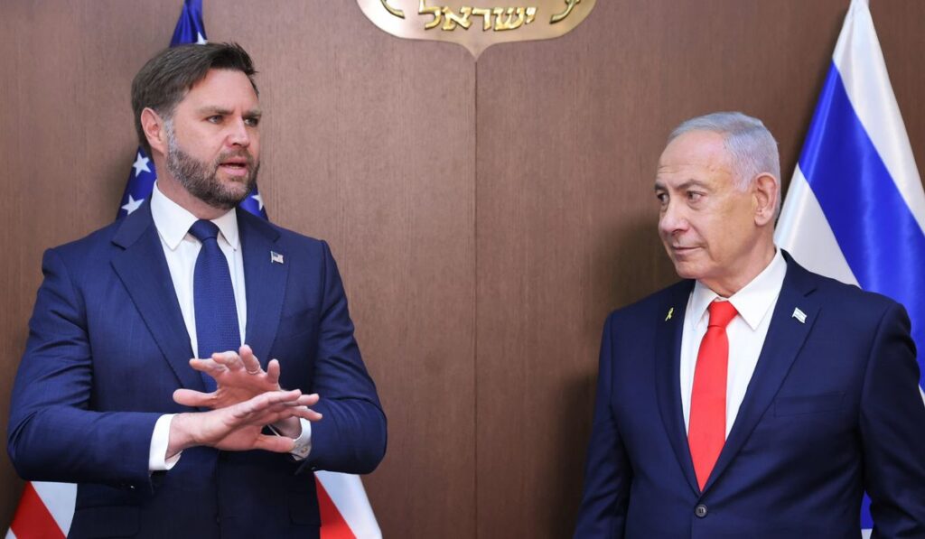 Netanyahu pushes back against Vance’s claim that U.S. is Israel’s only powerful ally