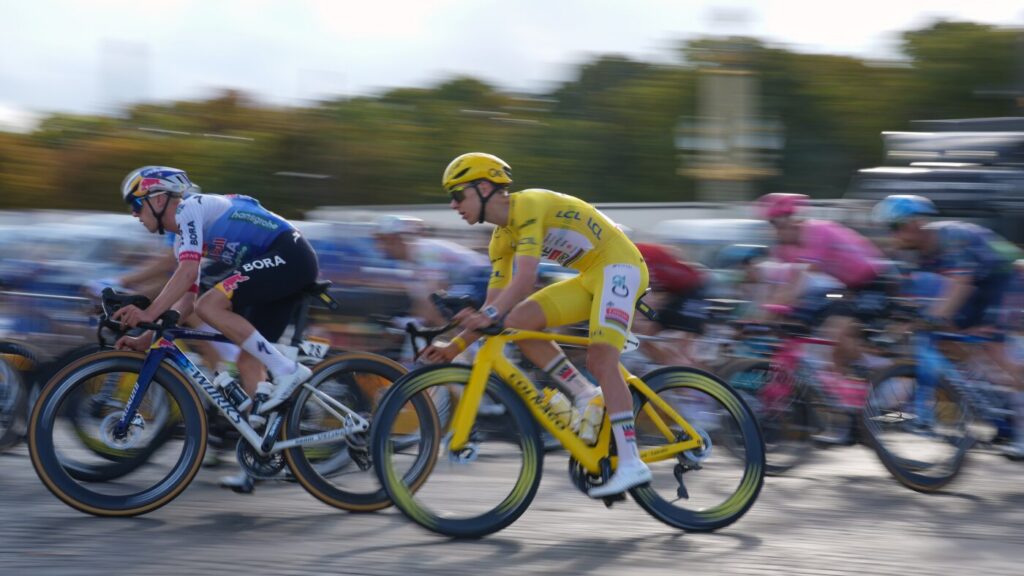 Tadej Pogačar of Slovenia wins the 2026 Tour de France, his fifth victory within the race